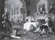 Mariage a drawer fashion II William Hogarth